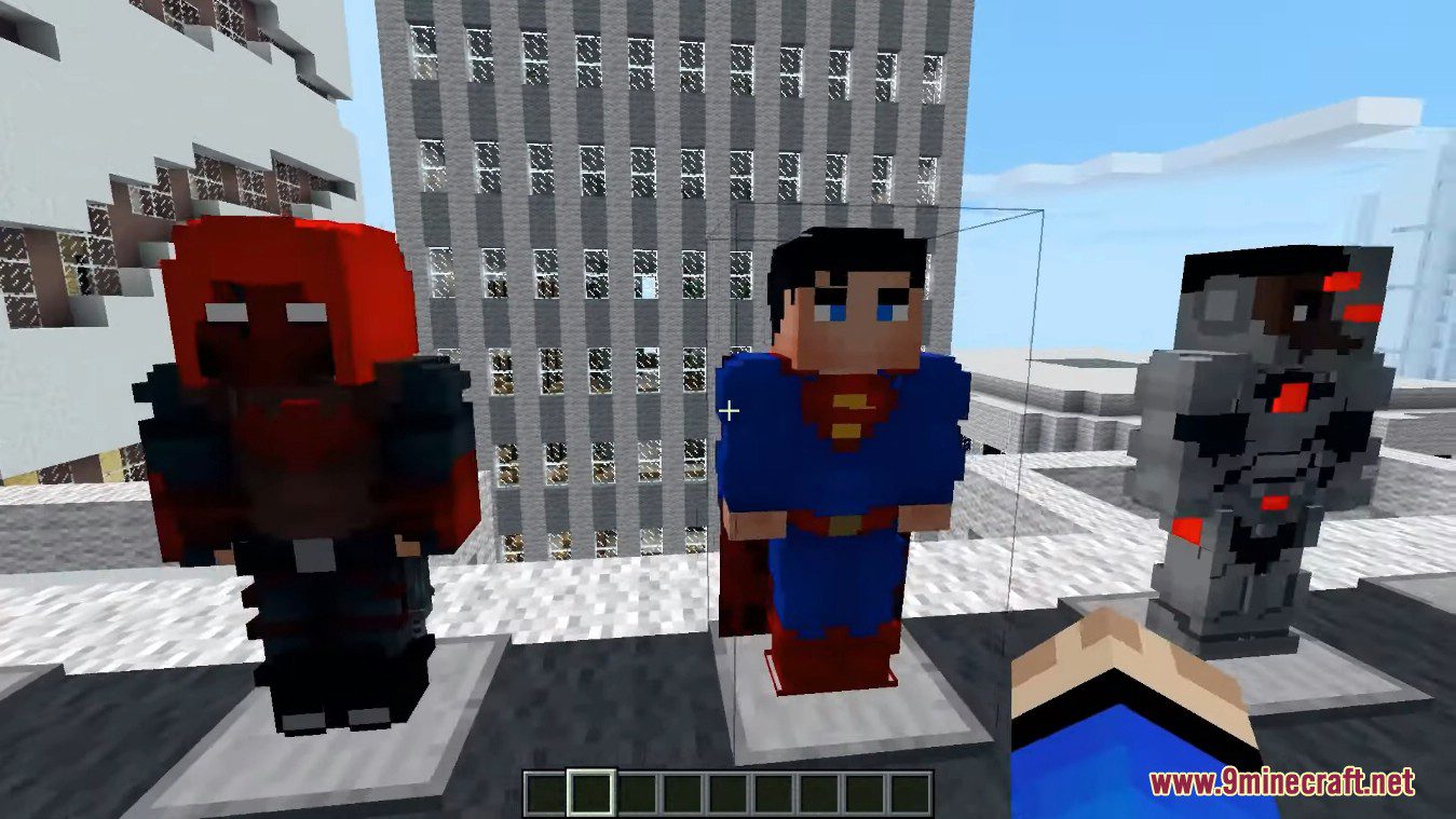 TG Heroes for Fisk Superheroes (Beastboy, M.O.D.O.K., Telepaths, Winged Heroes and Morbin' Time in new update) Minecraft Mod