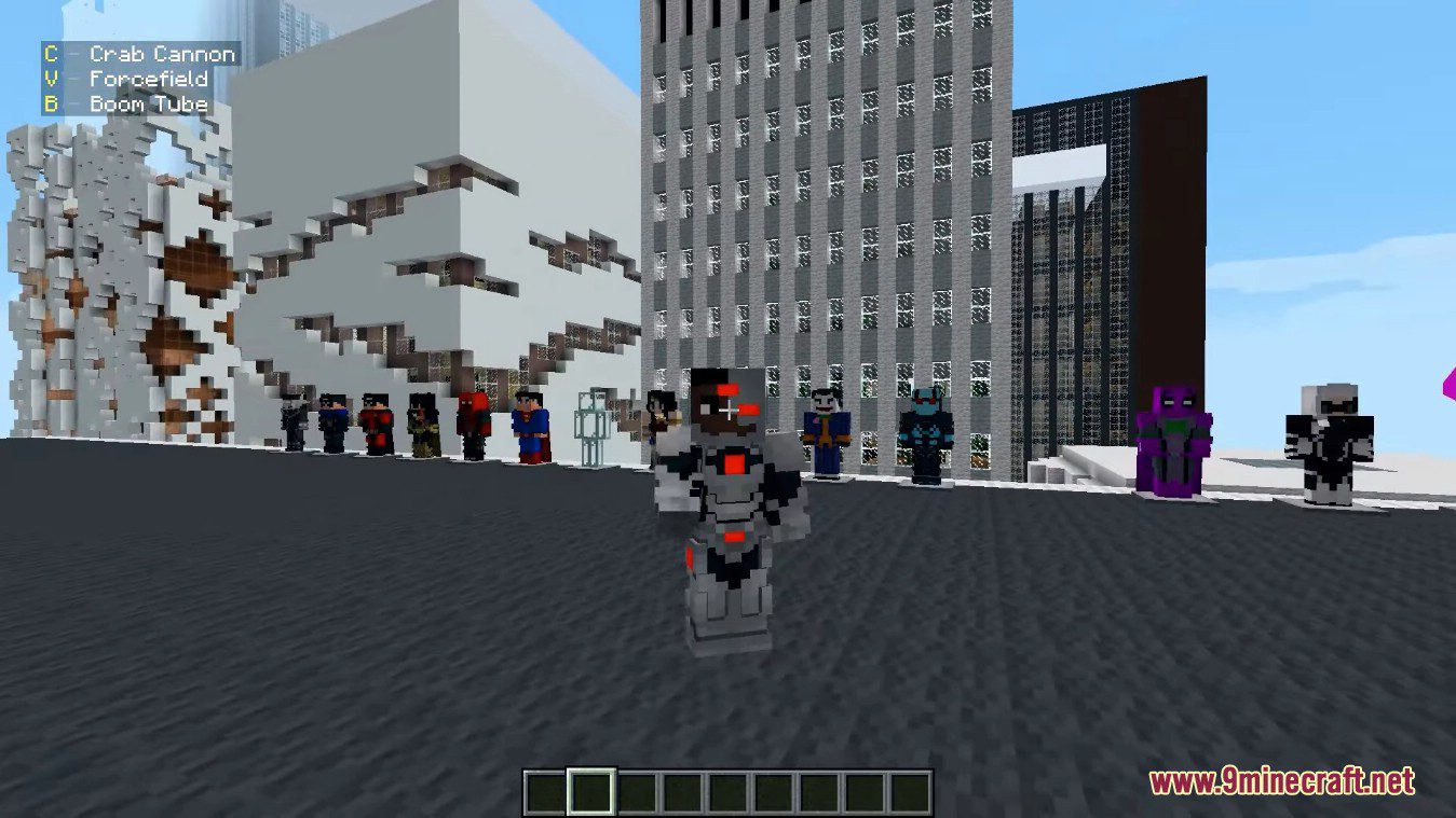 TG Heroes for Fisk Superheroes (Beastboy, M.O.D.O.K., Telepaths, Winged Heroes and Morbin' Time in new update) Minecraft Mod