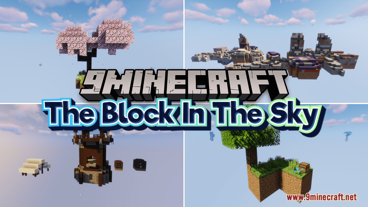 Mine Blocks-Sky Blocks #4-Mapa Atualizado(1.27) + Download na Descrição! 