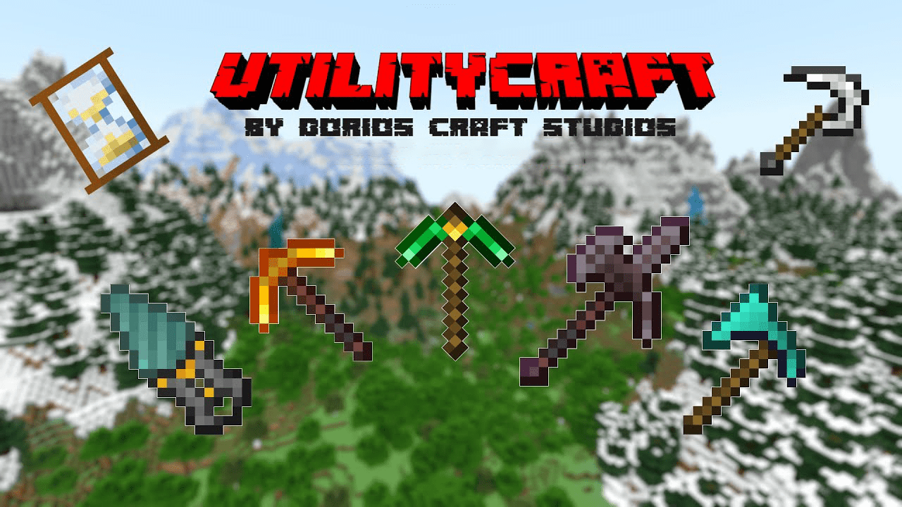 UtilityCraft Addon (1.20, 1.19) - MCPE/Bedrock Mod 