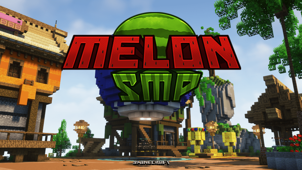 MelonSMP Server (1.20.1) PvP, SMP, Earth, Lifesteal