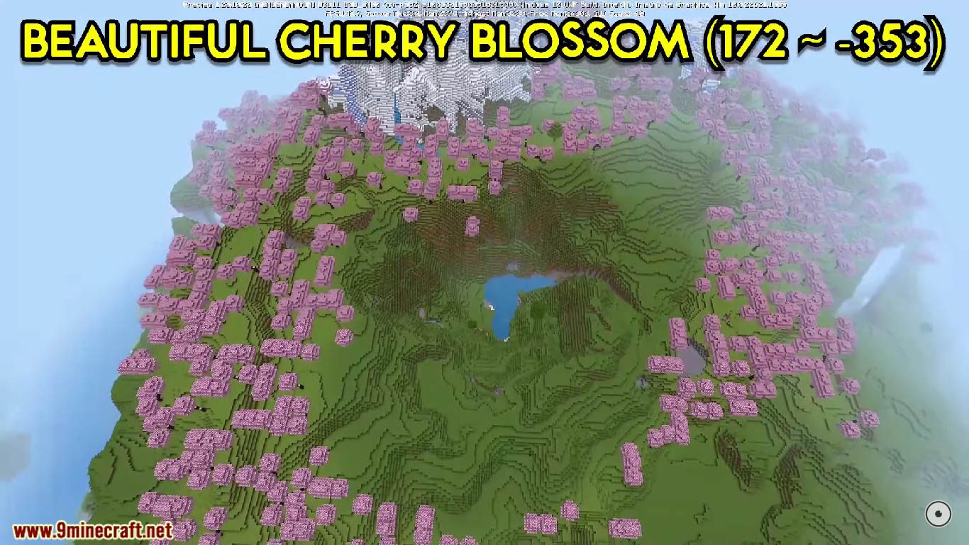 Beautiful Cherry Blossom Seeds For Minecraft (1.20.4, 1.19.4) - Bedrock ...