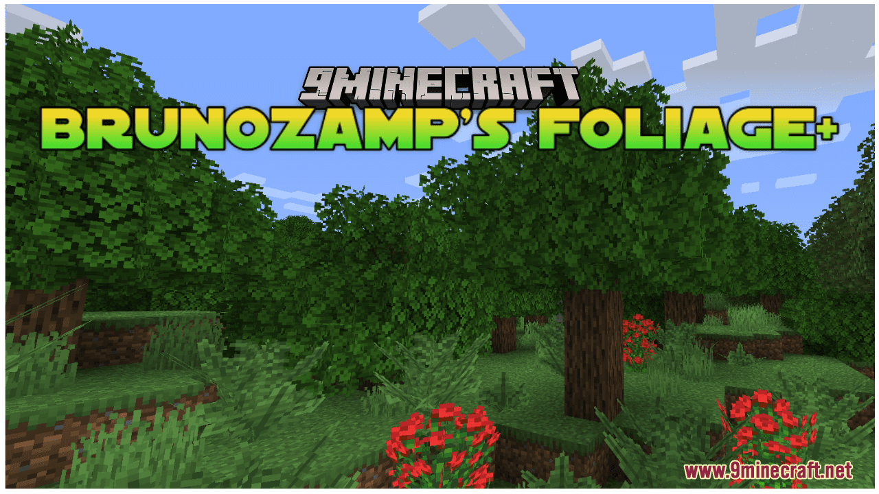 ✔️A MELHOR TEXTURA de FOLHAGEM REALISTA para 1.18 e 1.19! / Brunozamp's  Foliage+ 