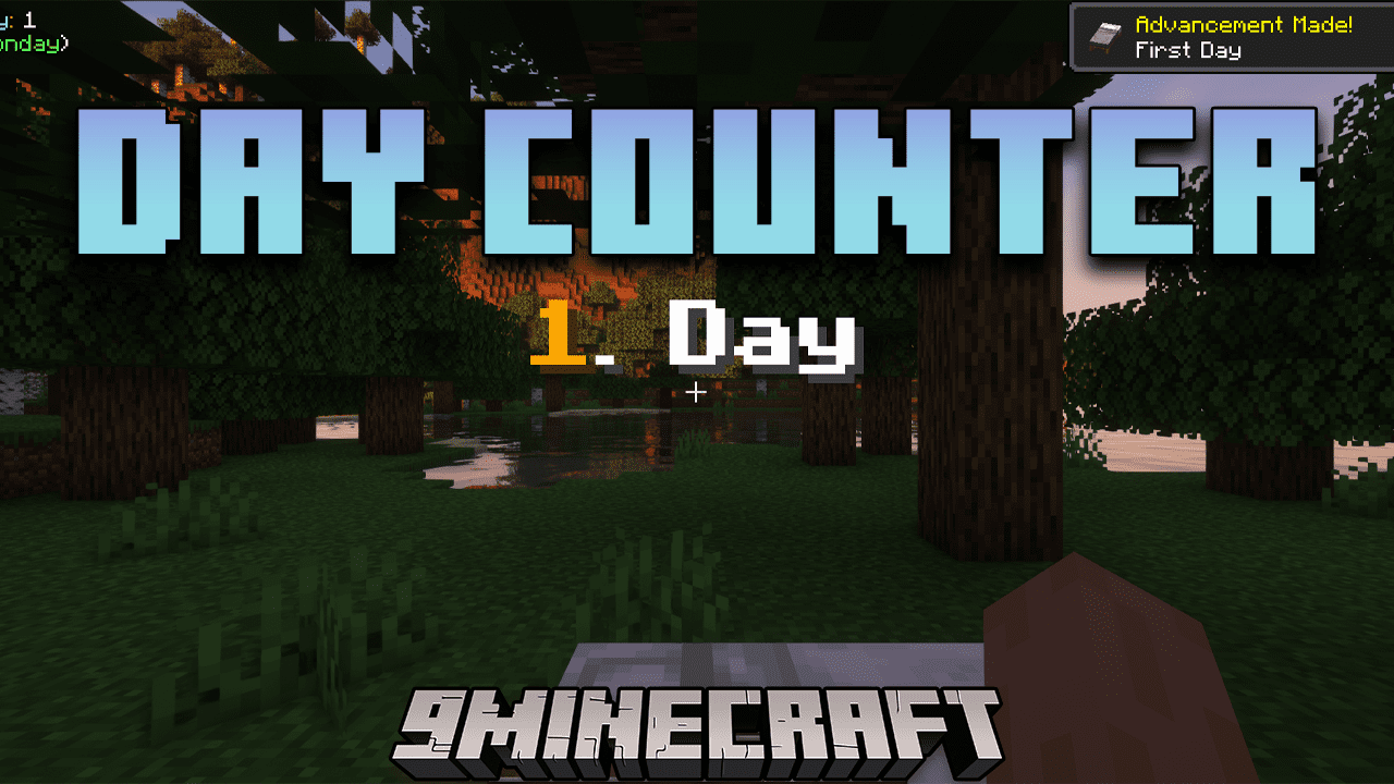 Minecraft Day Counter 1.19 (Original) Minecraft Data Pack