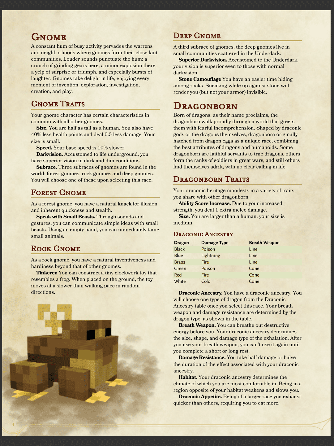 Minecraft mobs now have official D&D stat blocks - and you can