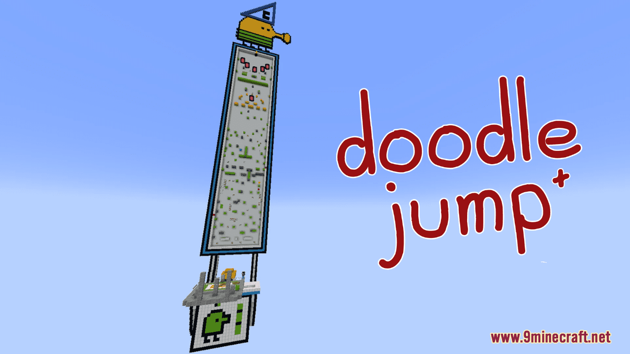 Doodle Jump Plus Map (1.20.2, 1.19.4) - Recreated Parkour Game