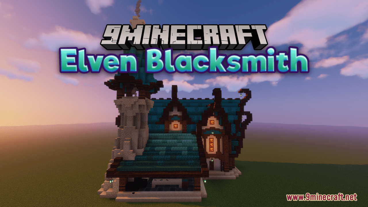 Minecraft, How To Build A Blacksmith's House