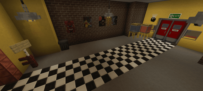 I Built The Five Nights At Freddy's MOVIE SET In Minecraft!