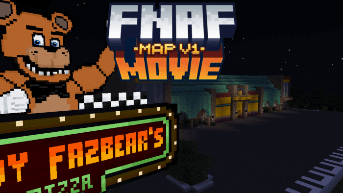 I built a working FNAF 1 map in Minecraft (Build + Gameplay) 