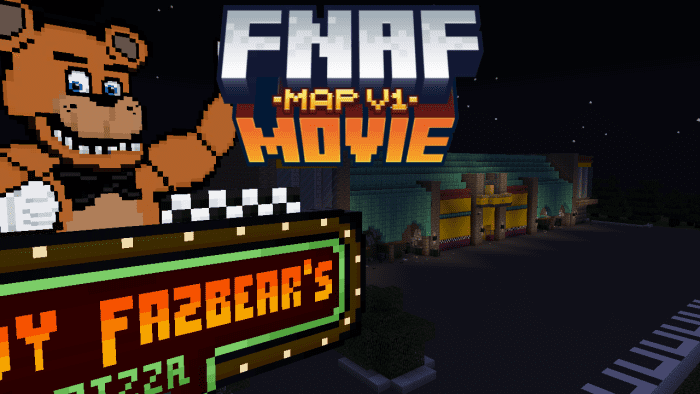 Freddy Fazbear's Pizza bedrock Map Converted!!! Minecraft Map