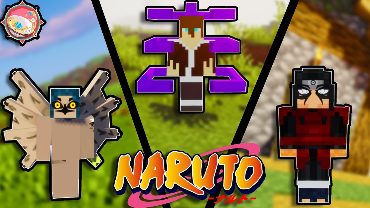 Download Naruto C Mod for Minecraft 1.7.10 - Naruto manga series