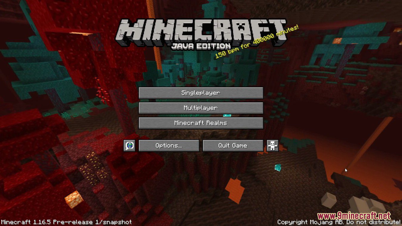 Minecraft 1.16.5 Official Download – Java Edition 