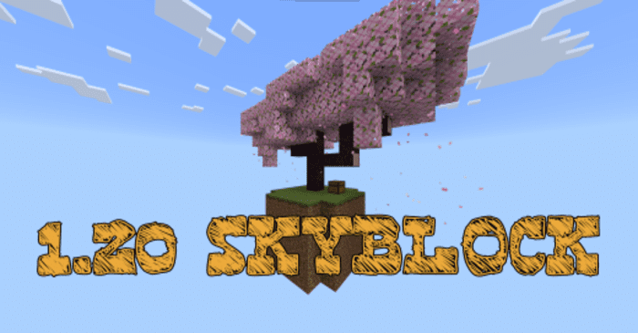 CRIEI UM MAPA DE SKY BLOCK PARA MINECRAFT JAVA EDITION 1.12.2 