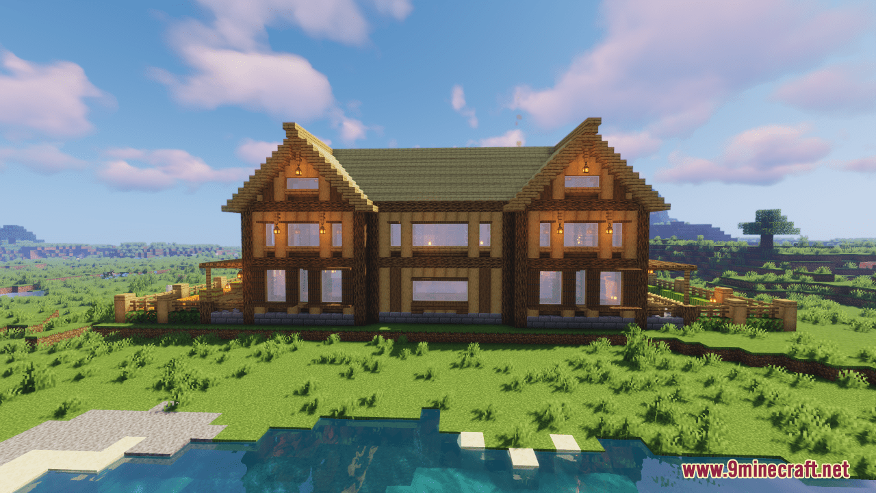 minecraft big house