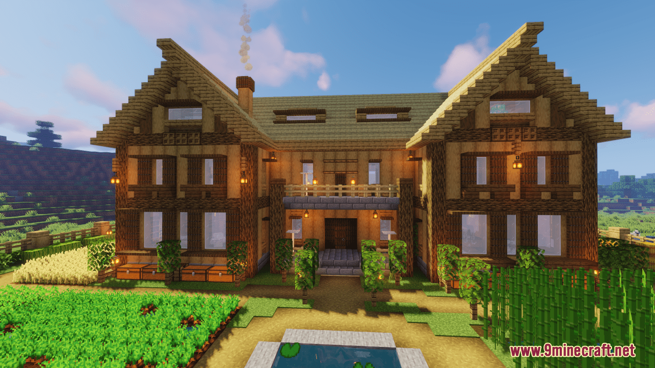 Minecraft : How to Build a Ultimate Survival House, 2 Players House