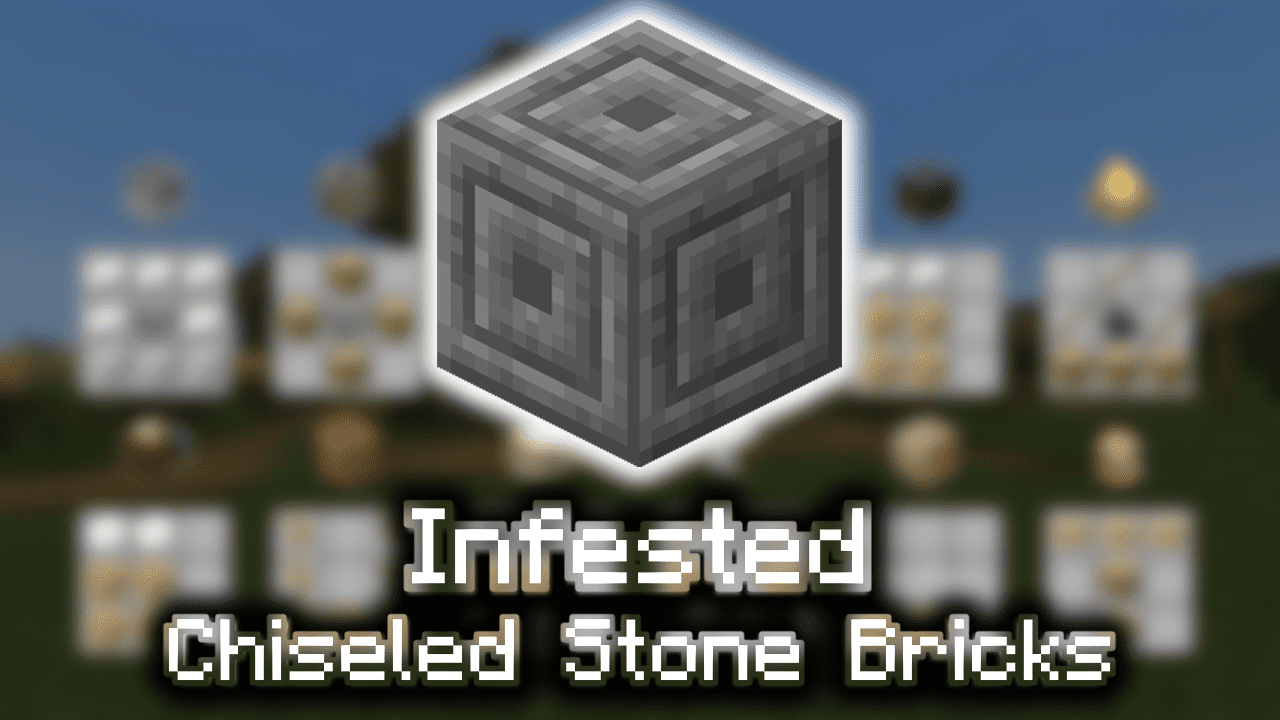 Symmetric chiseled Stone Bricks Minecraft Texture Pack