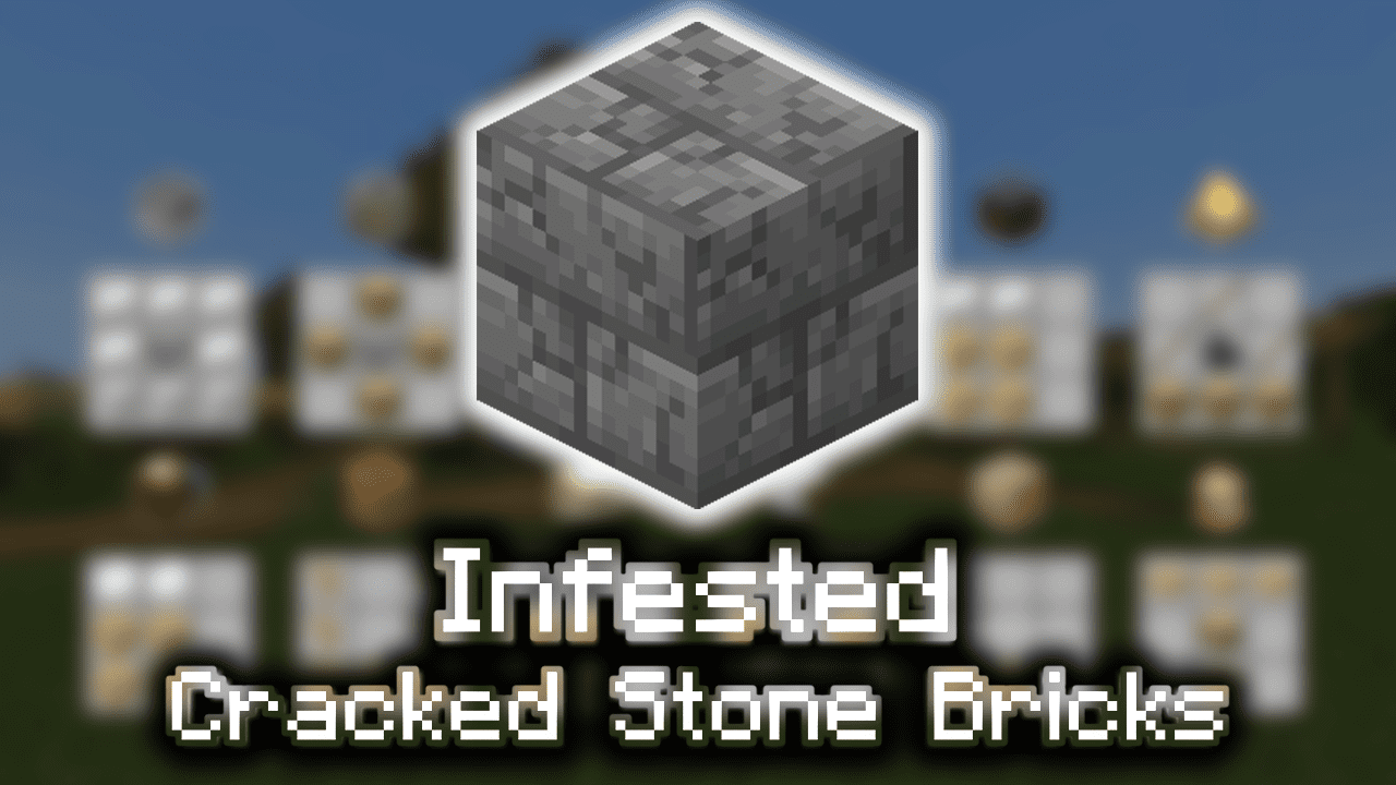 Minecraft Survival: How to Make Cracked Stone Brick 