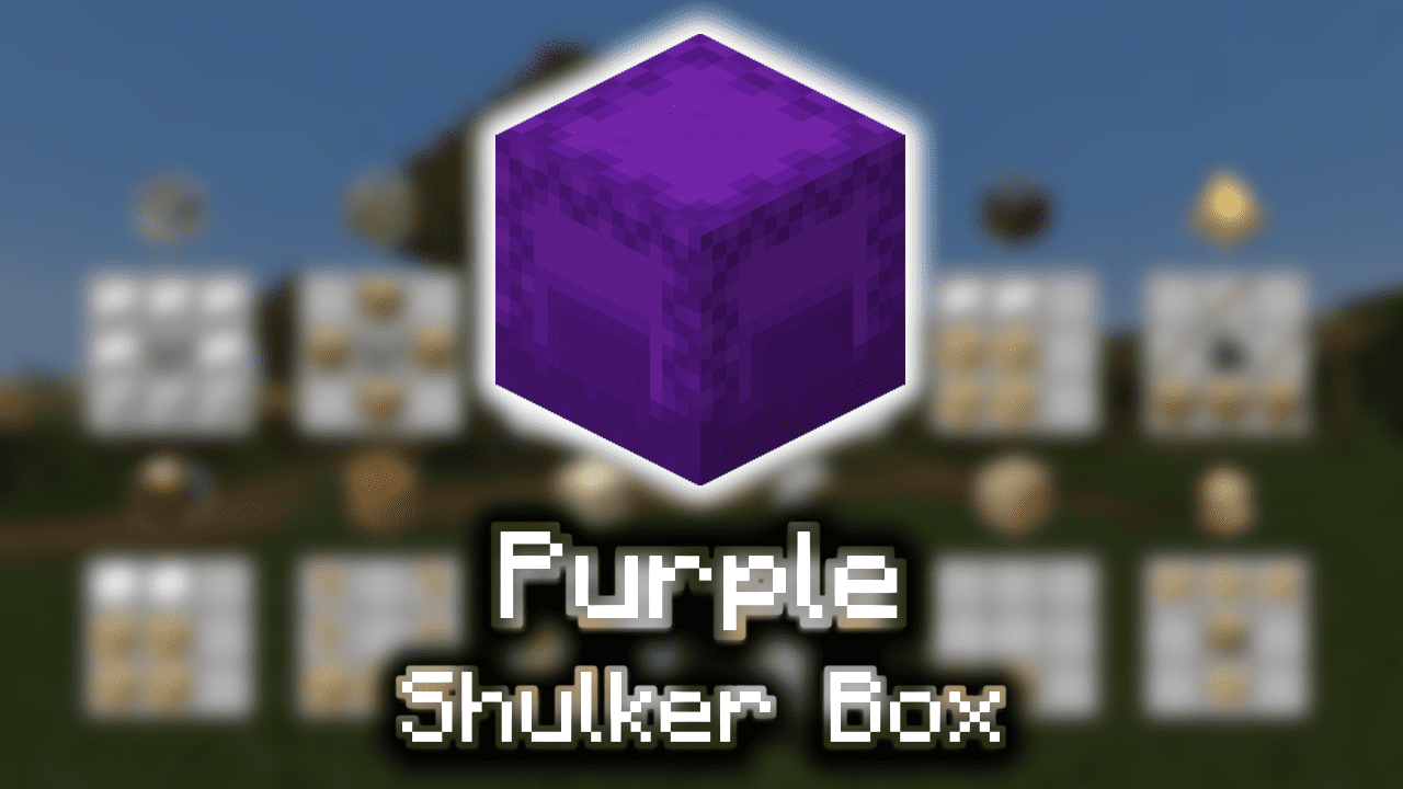 Purple Shulker Box Wiki Guide