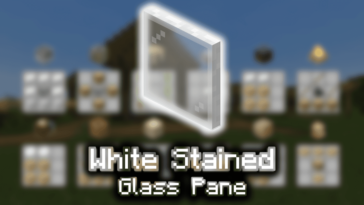 White Stained Glass Pane Wiki Guide