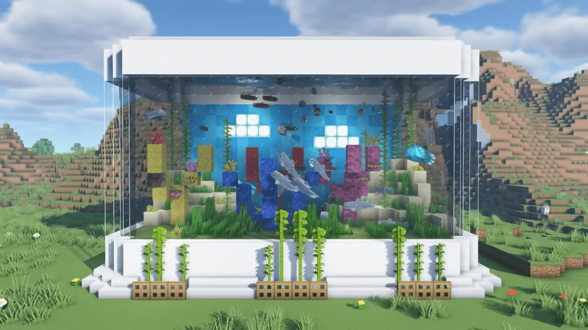 How To Build An Aquarium In Minecraft At Eileen Towner Blog