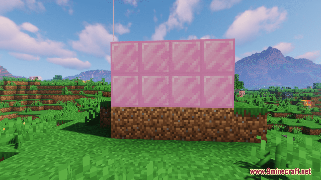 Pixel Papercraft - Cherry blossom block pack (minecraft 1.20)