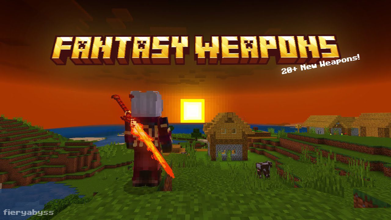 Enchanted Swords (Weapons) Resource Pack 1.19 / 1.18