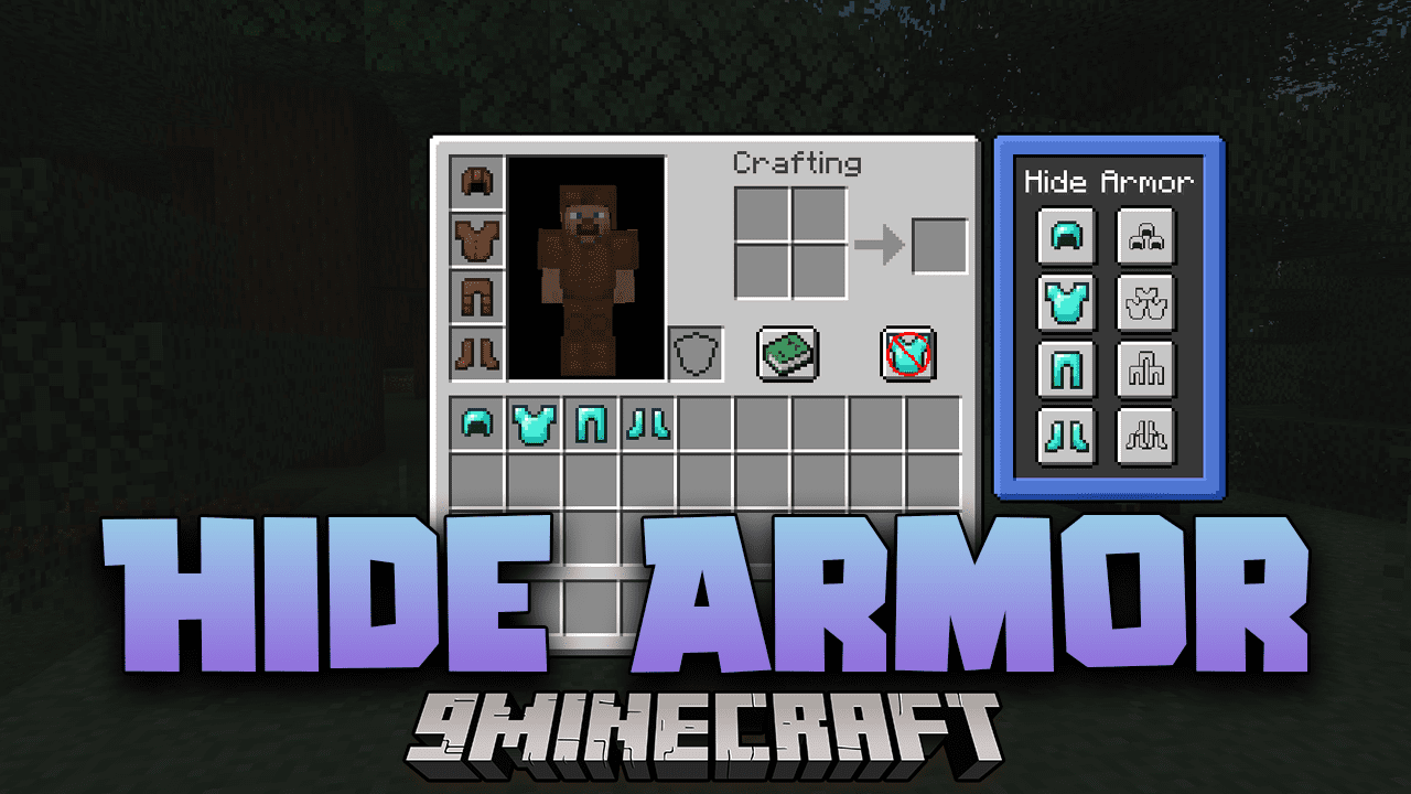 Hide Armor Mod (1.19.4, 1.16.5) - Concealment and Customization in