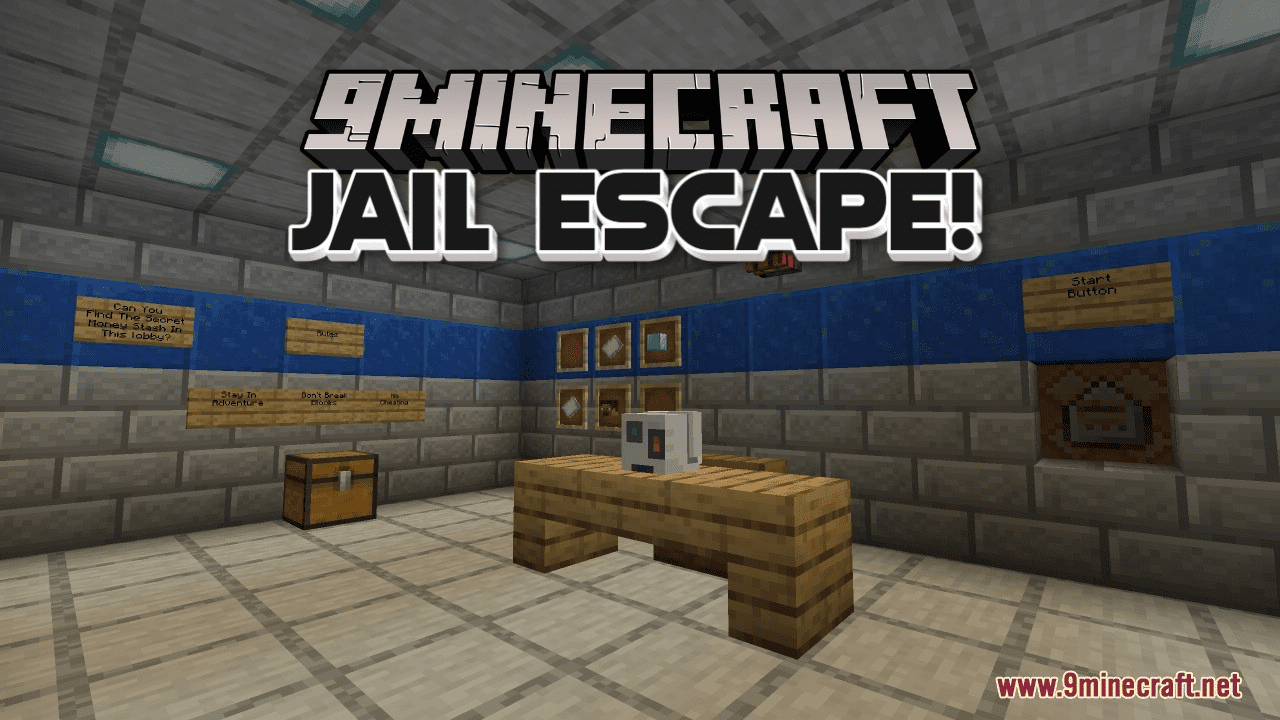 Minecraft Prison Escape Puzzle Game