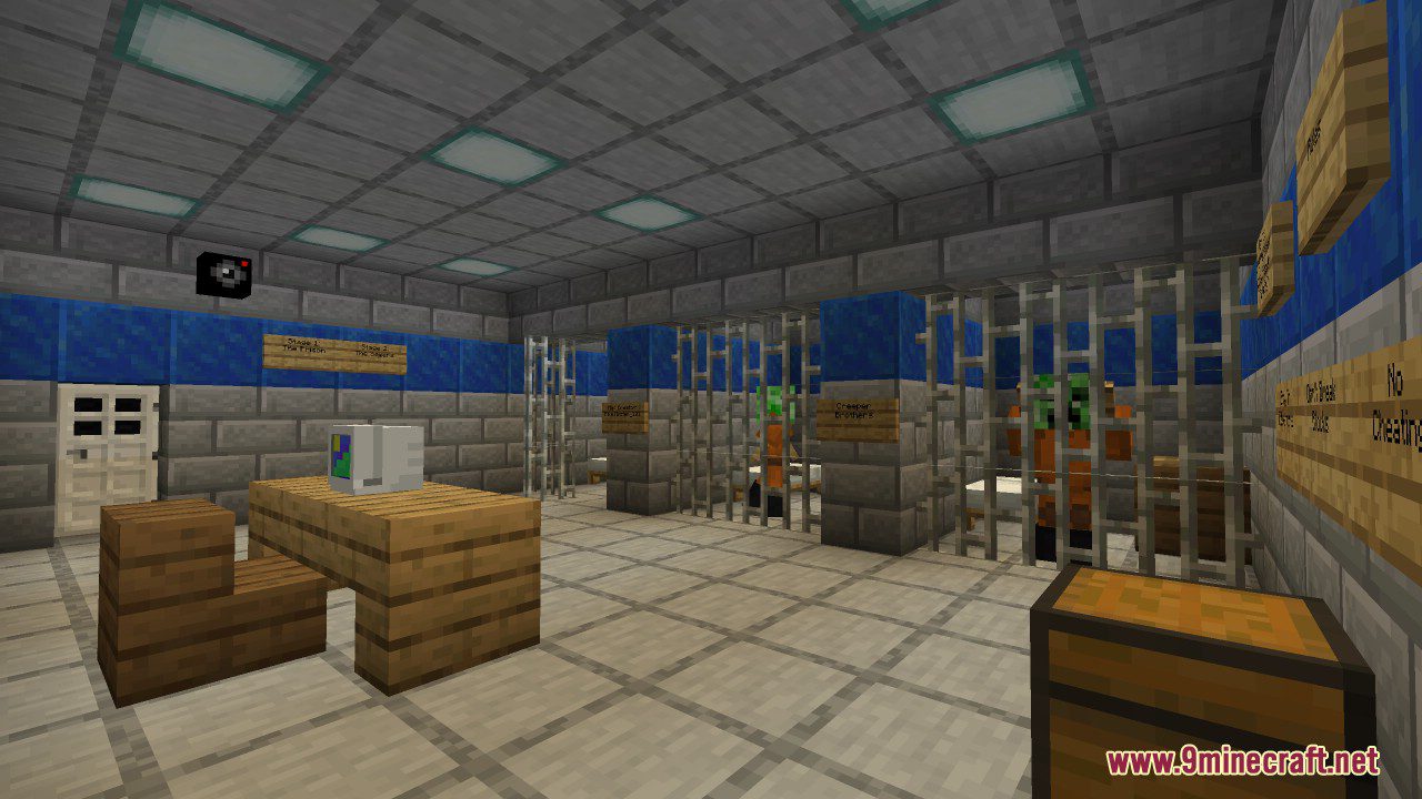 Prison Escape Map 1.13.2 for Minecraft : #Minecraft113Maps