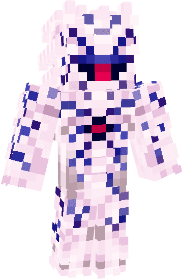 Cosmic Fear Mode Garou - One Punch Man Minecraft Skin