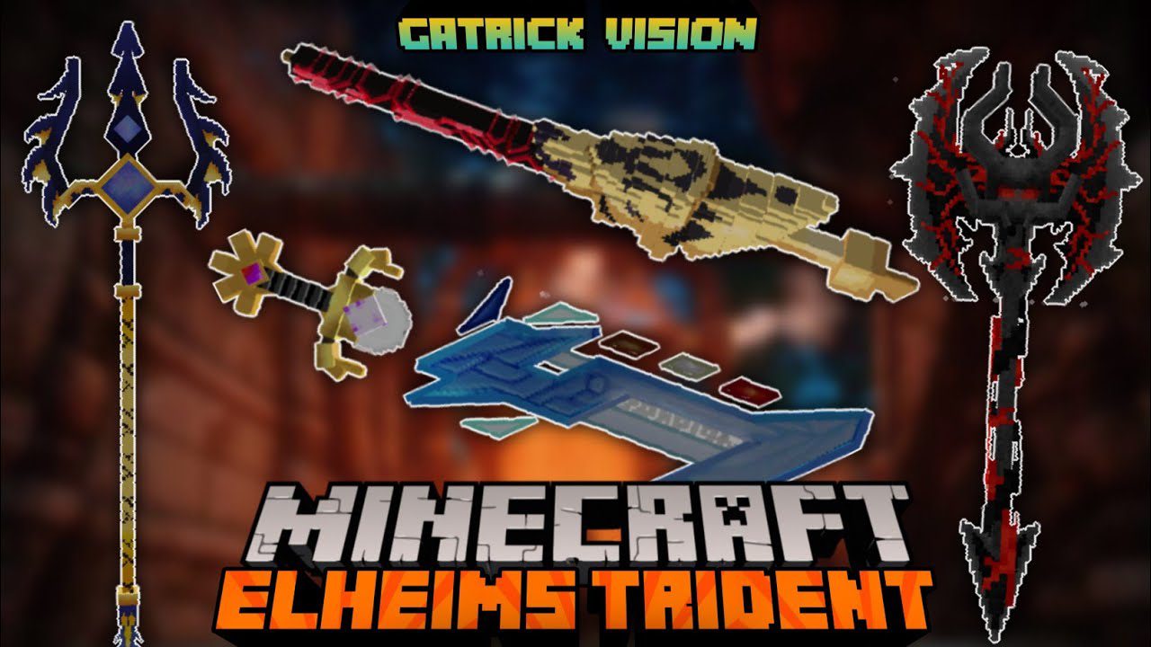 Minecraft Pe Swords Mod - Ultimate Swords S2 V1  More Over Power Sword -  Addon Showcase 