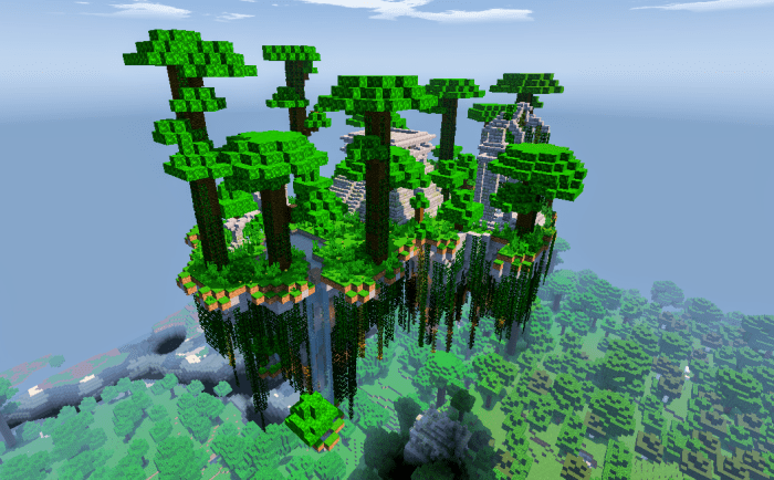 Мод на Руины и Подземелья для Minecraft PE