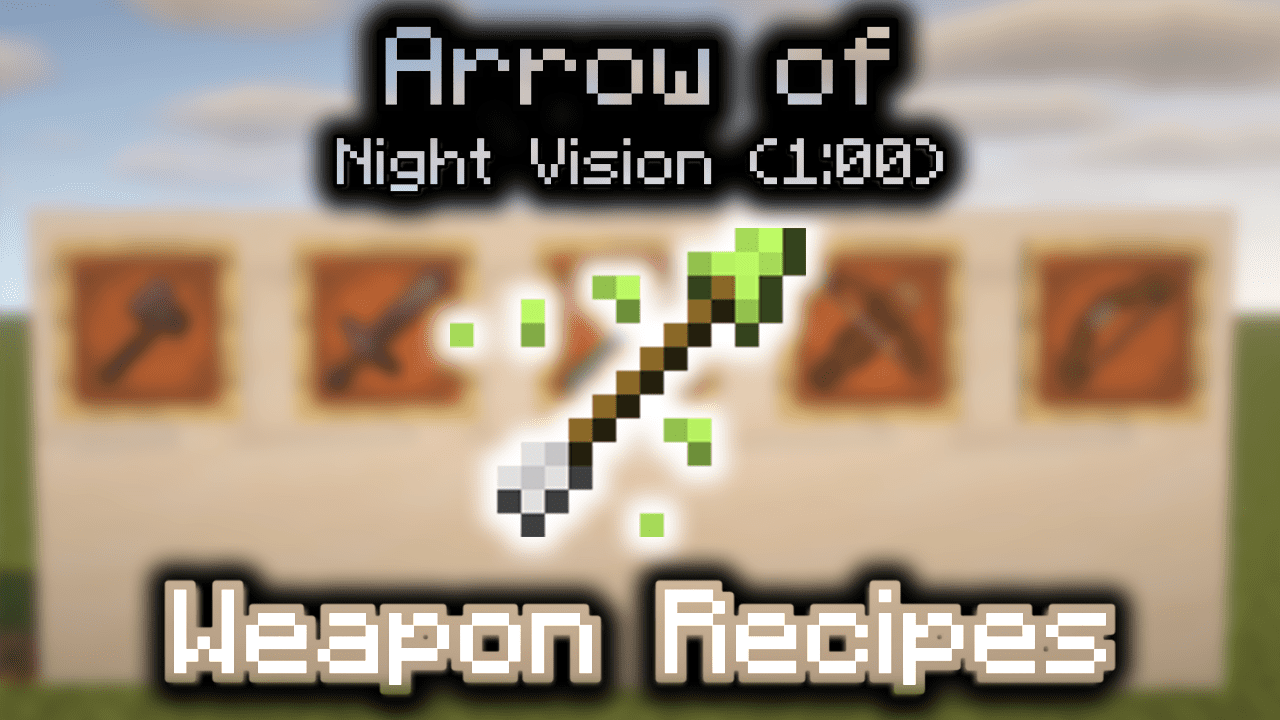 Minecraft Potion Of Night Vision Recipe