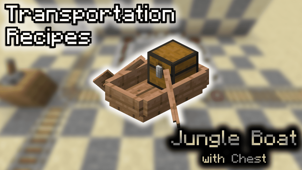 Jungle Boat with Chest Wiki Guide