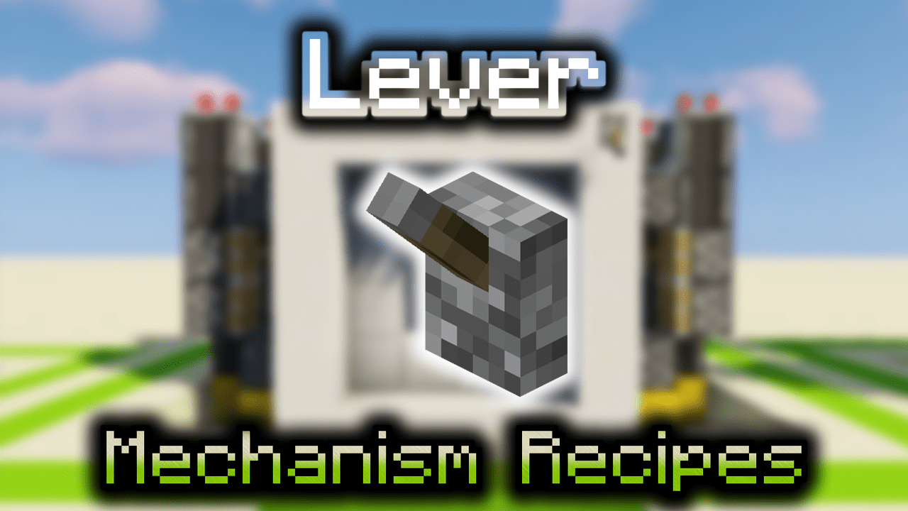 How To Make A Lever Work In Minecraft Creative Mode at Mia Fortune blog