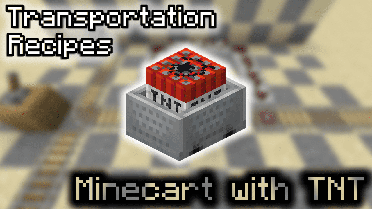 Minecart with TNT - Wiki Guide - 9Minecraft.Net