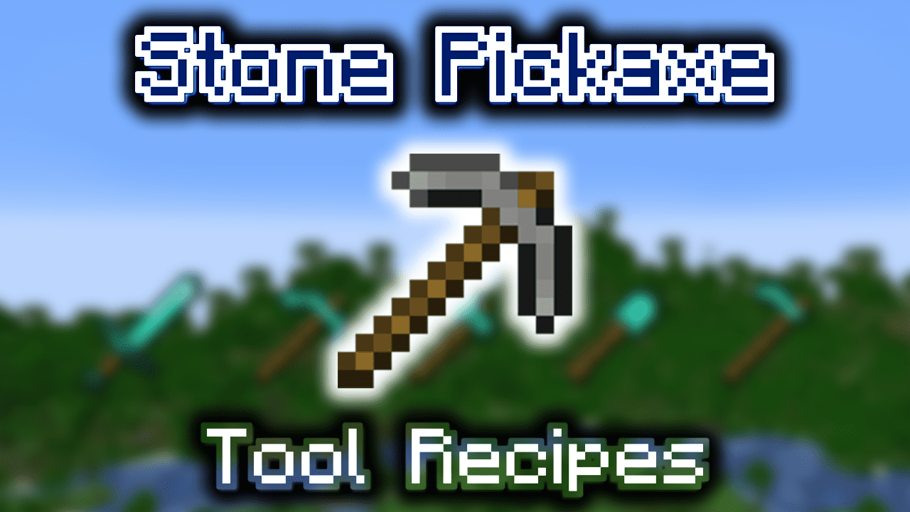 Stone pickaxe discount