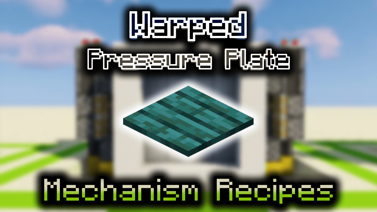 Pressure Plate Minecraft