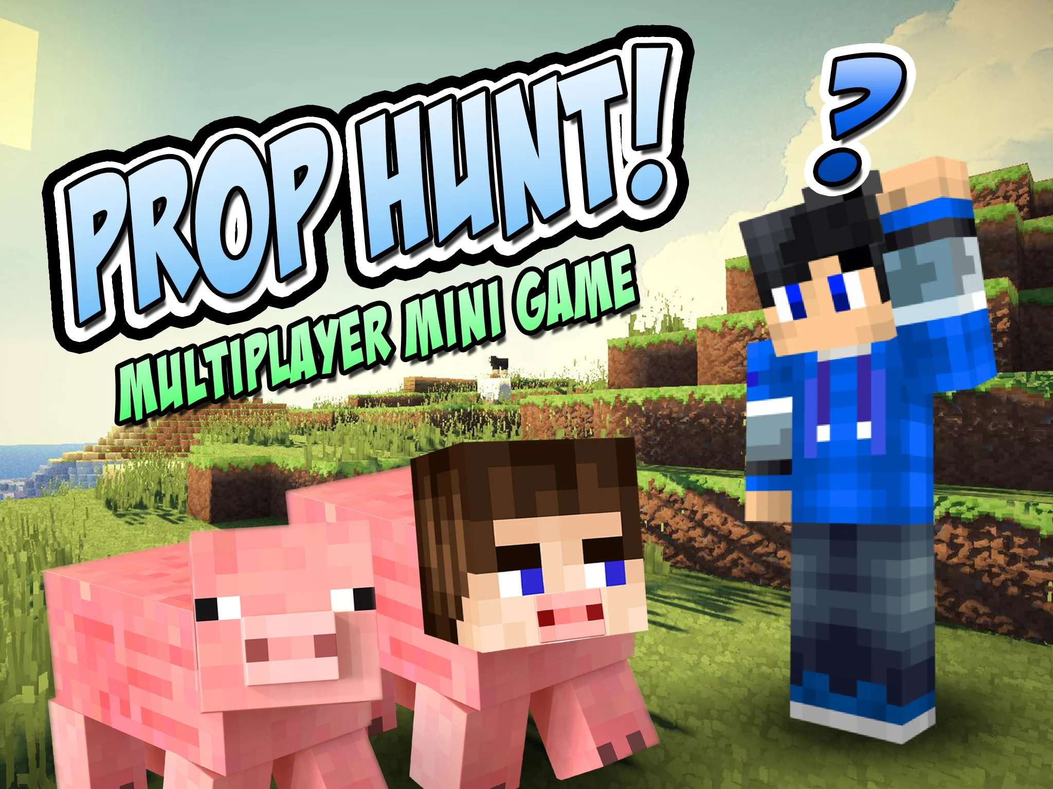 Garry's mod Prop Hunt in Minecraft Minecraft Map