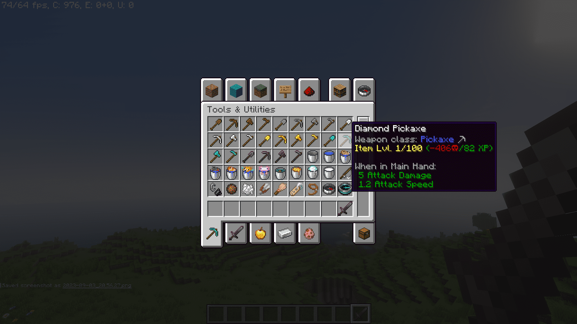 Dynamic Player and Weapon Progression/Difficulty Mod (1.20.1, 1.19.4)
