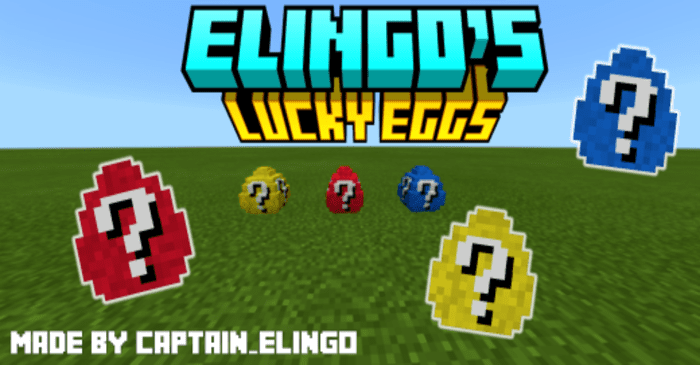 Elingo's Lucky Blocks Add-on (Big Update!) 1.20.41+