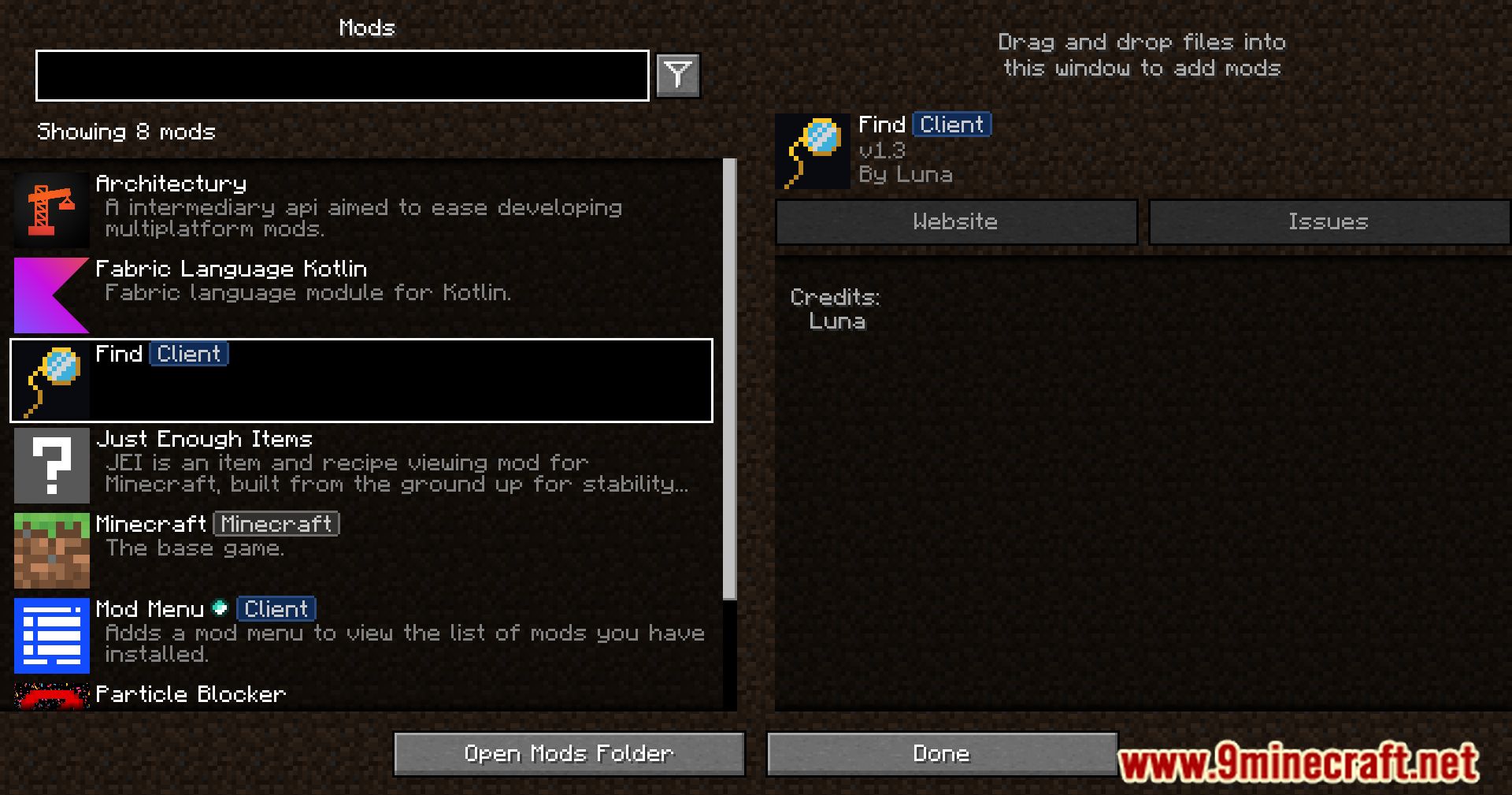 In Modern Skyblock 2 modpack the search function highlights