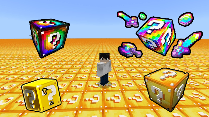 Download Lucky Block Map for Minecraft PE on Android