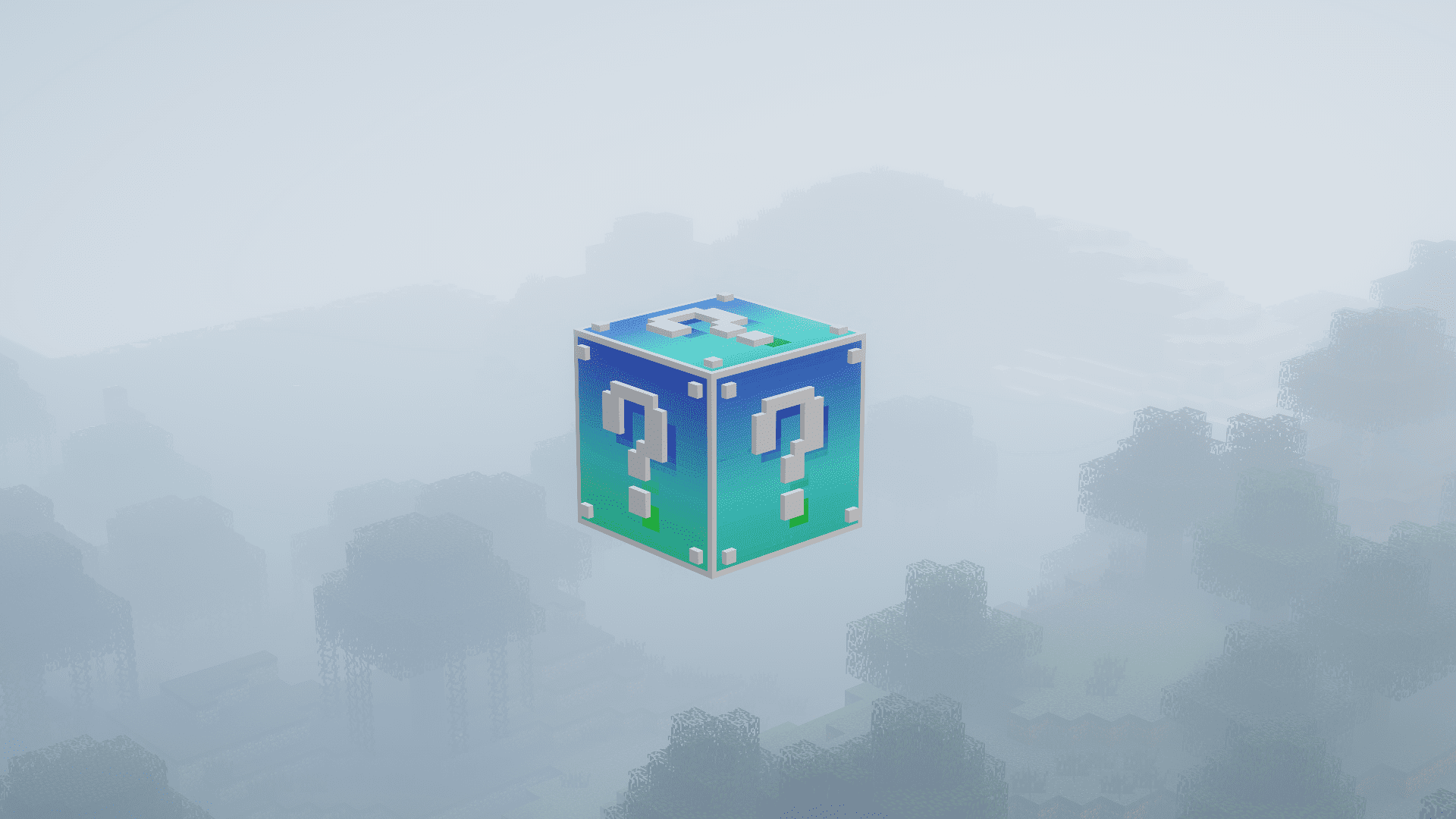 Lucky Block Blue Mod for Minecraft 1.8