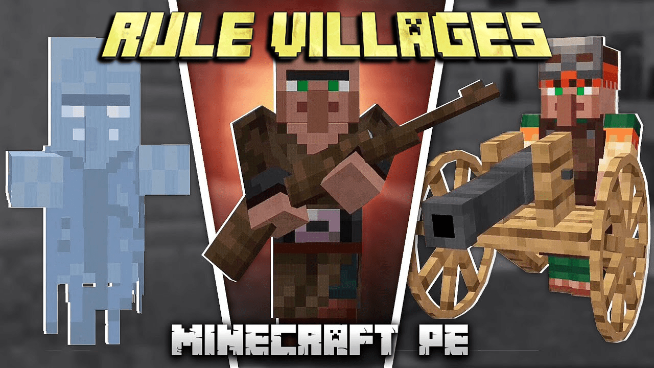 Rule Villages Addon (1.20, 1.19) - MCPE/Bedrock Mod 