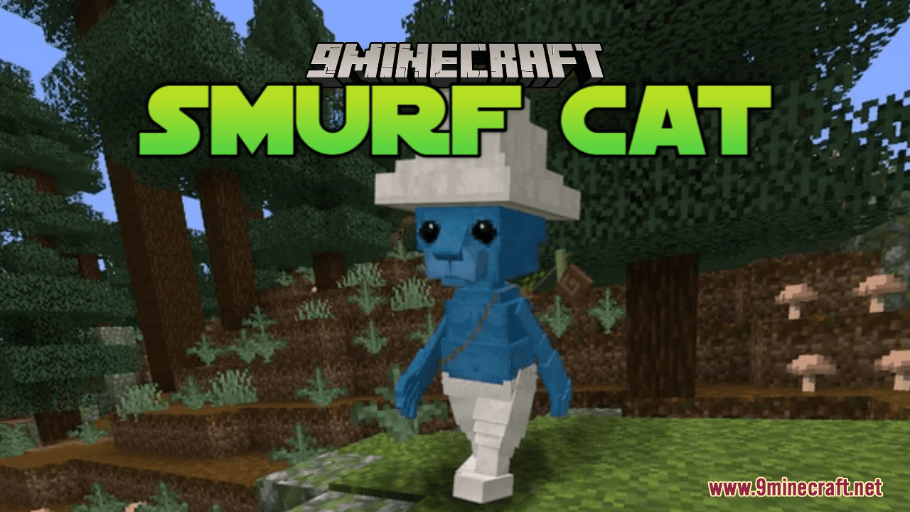 Smurf Cat Meme Addon Minecraft Mod