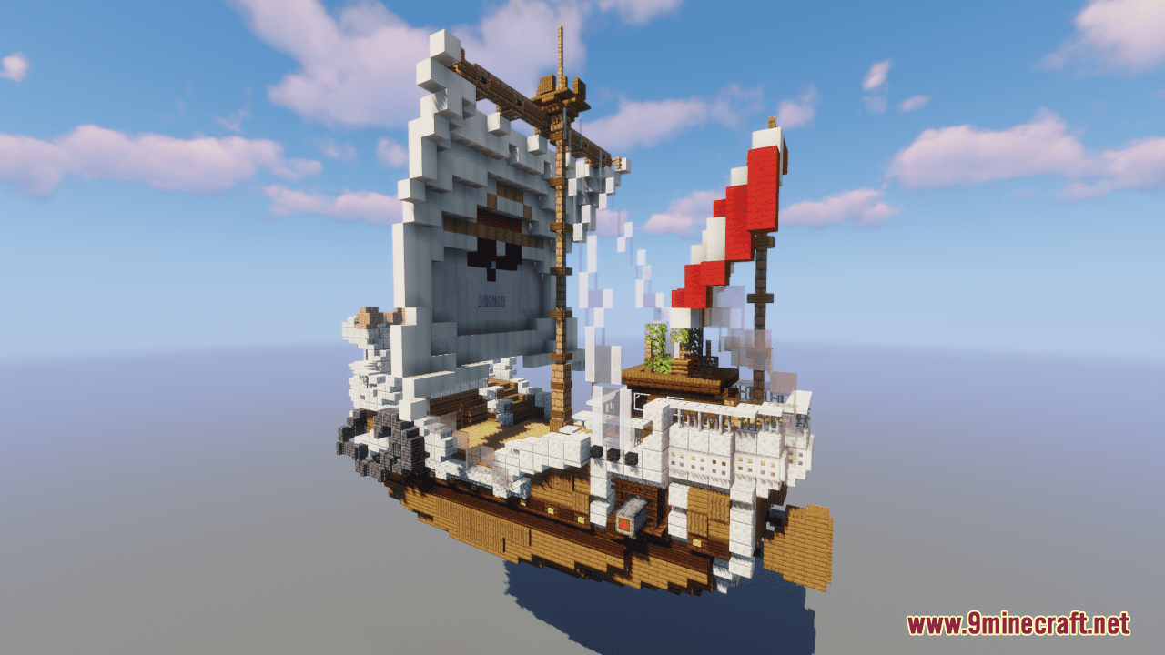 One Piece  The Going Merry Minecraft Map