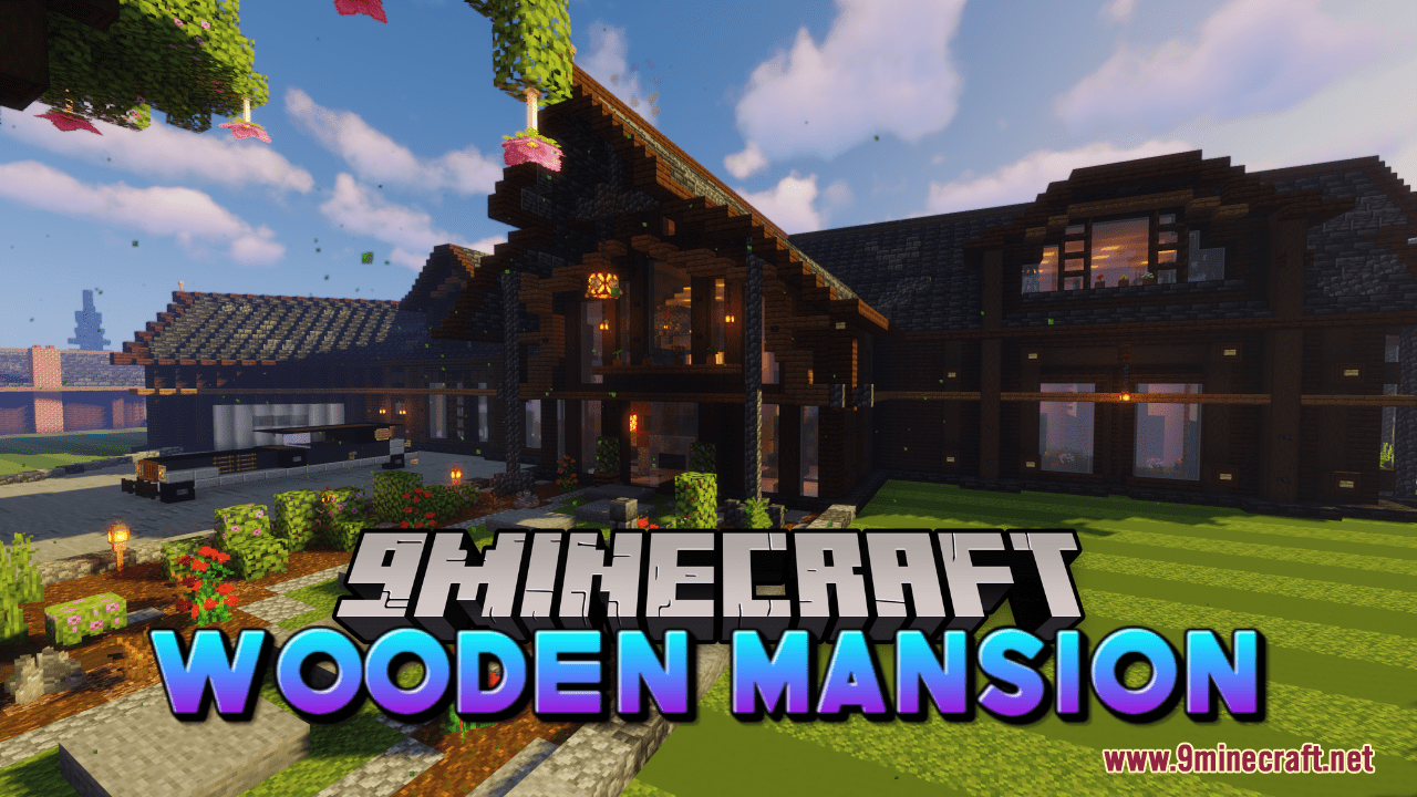 Large wooden house #02 Minecraft Map