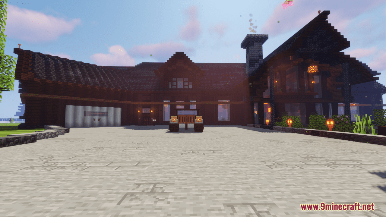 Large wooden house #02 Minecraft Map