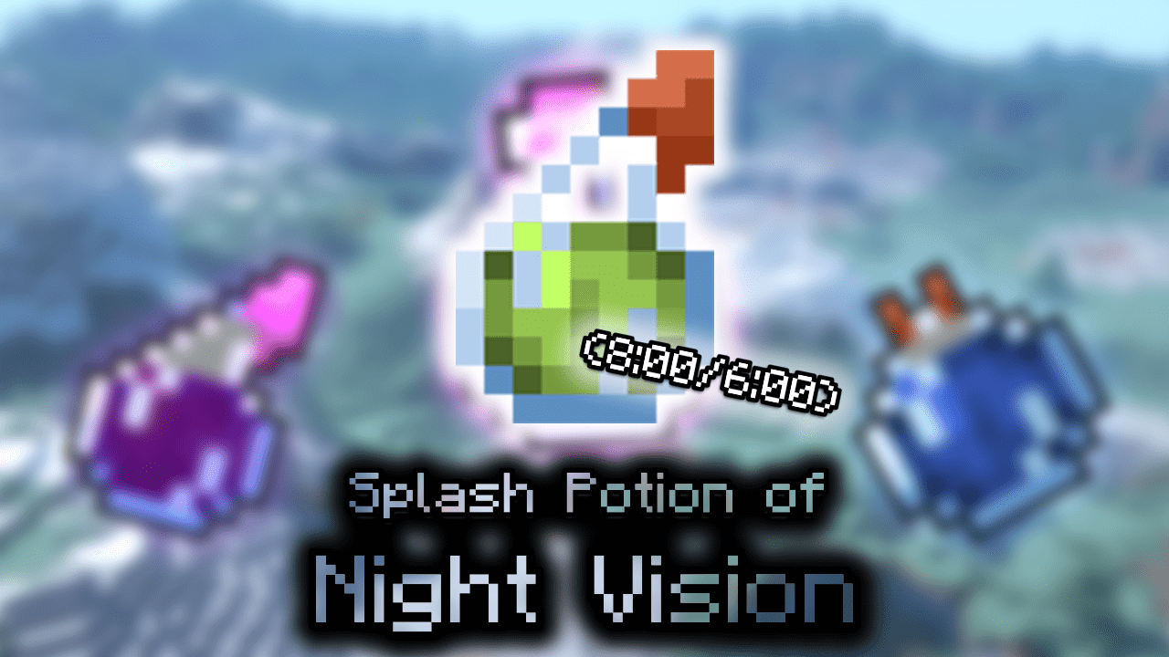 Splash Potion of Night Vision (800/600) Wiki Guide